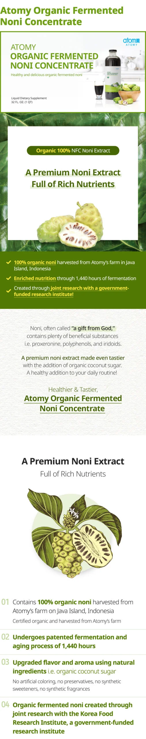 Unleashing the Power of Atomys Organic Fermented Noni Concentrate for Your Health and Wellness Unleashing the Power of Atomys Organic Fermented Noni Concentrate for Your Health and Wellness
