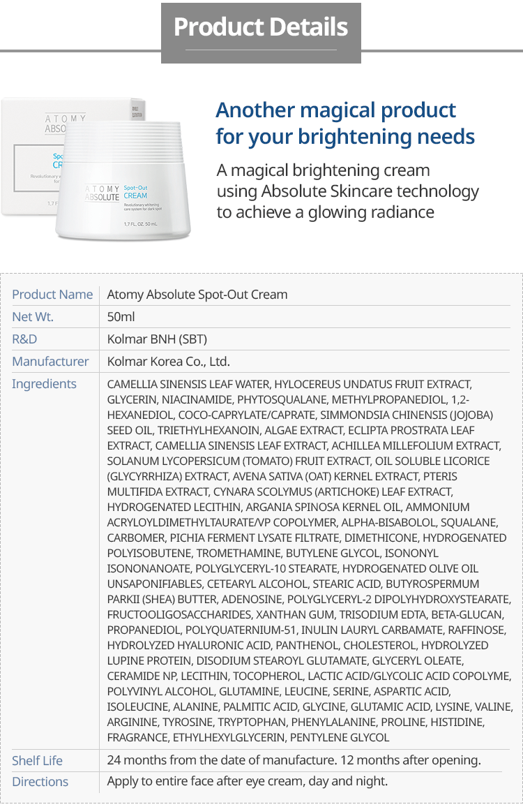 Absolute Spot-Out Cream