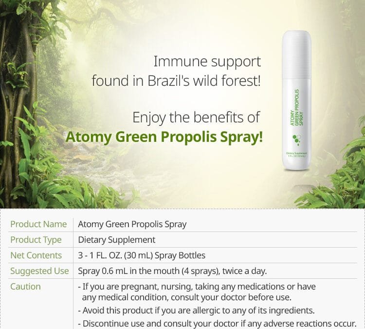 Green Propolis Spray Review